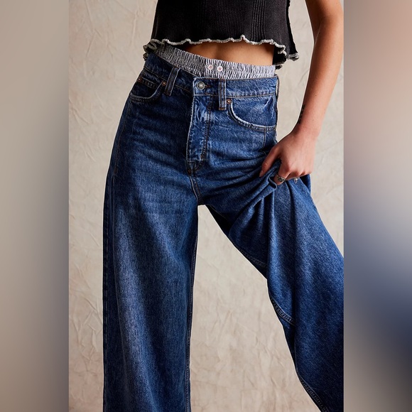 Free people old west slouchy jeans - Picture 3 of 7